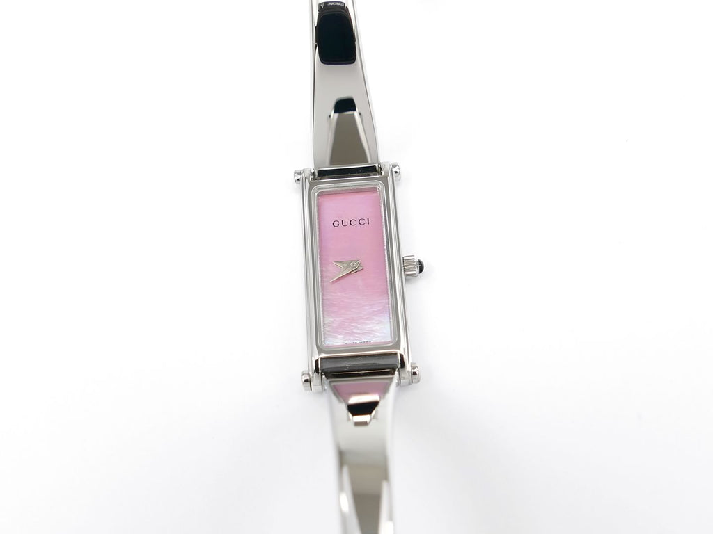 Gucci 1500 L Pink Mother of Pearl Dial 