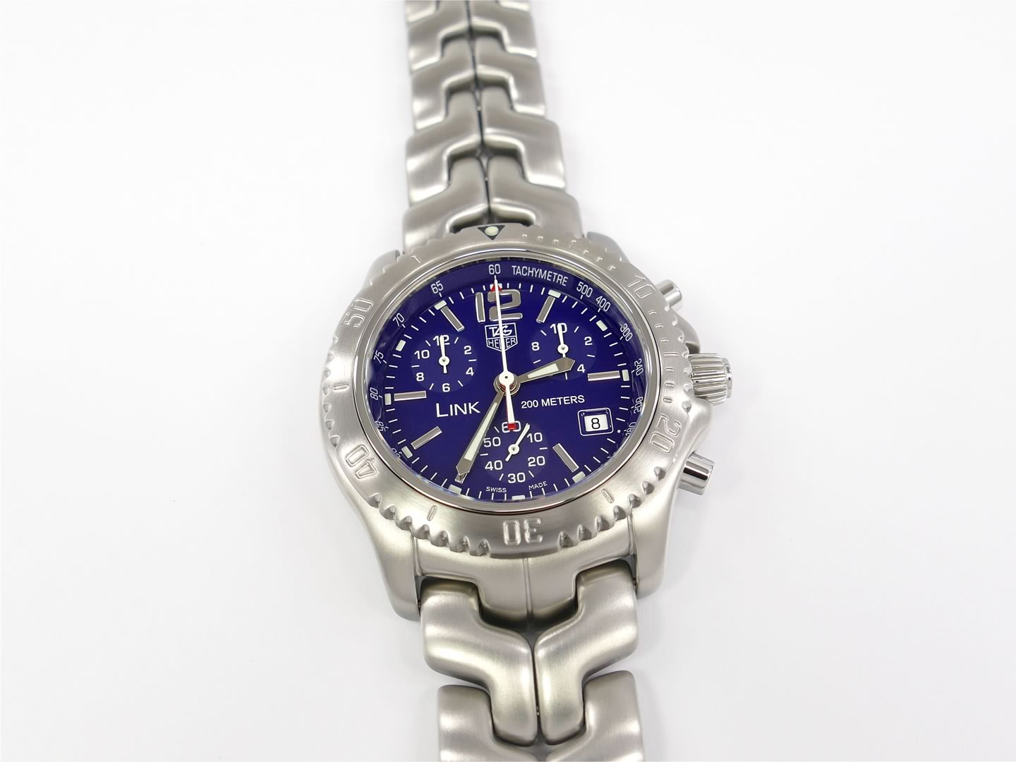 TAG Heuer Link Chronograph Blue CT1110.BA0550