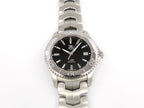 TAG Heuer Link Quartz Black Dial 39mm WJ1110.BA0570 Date Full Size WJ1110-0