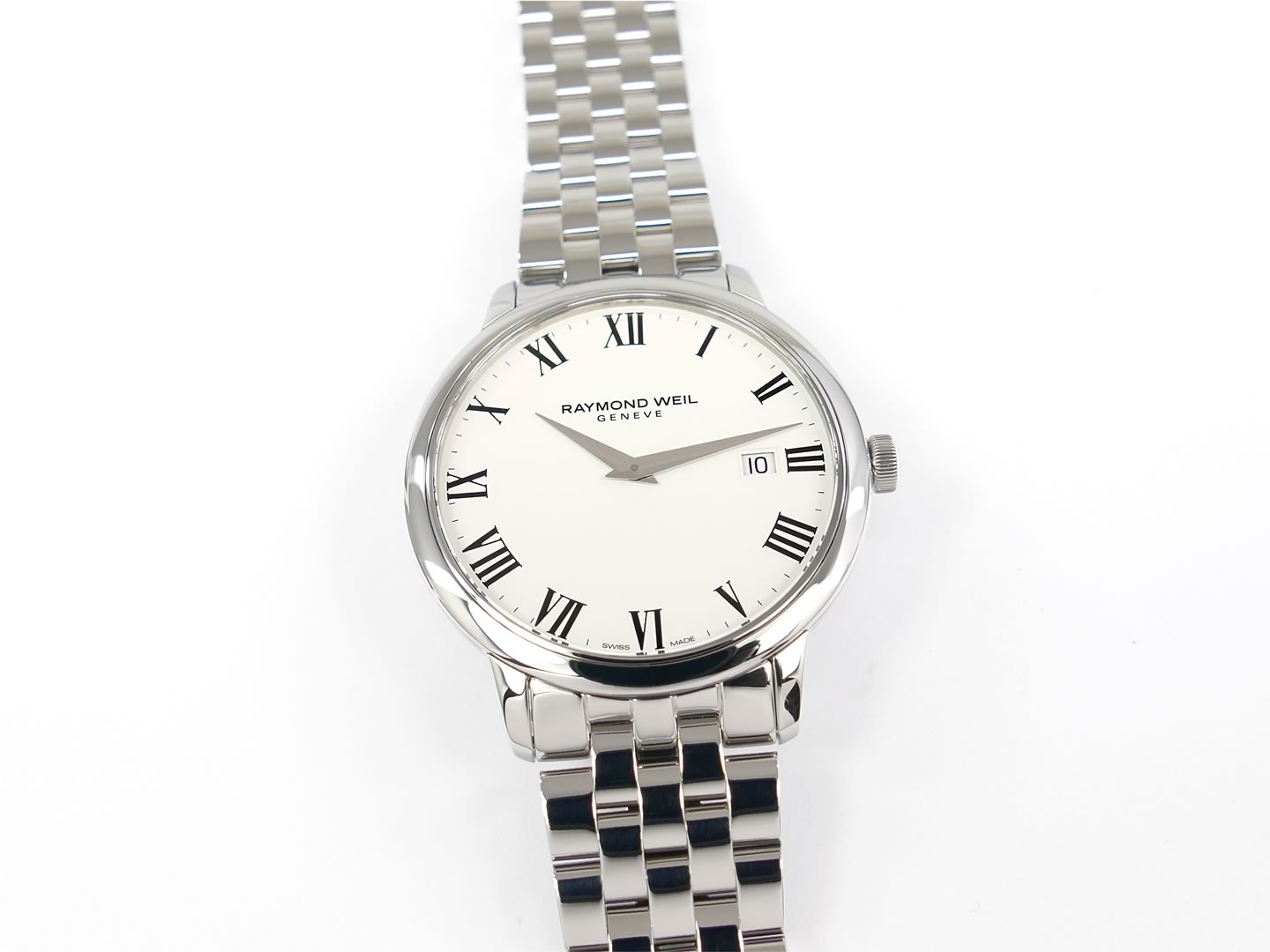 Raymond Weil Toccata White Roman Numeral Dial 5488-ST-00300