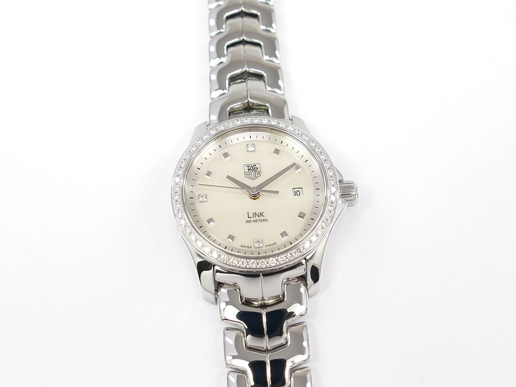 TAG Heuer Link Mother of Pearl WJF1318.BA0572 Diamond Bezel