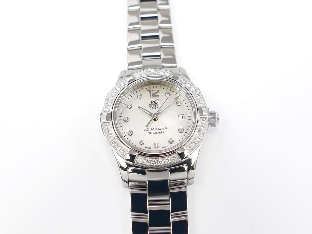 TAG Heuer Aquaracer White Mother of Pearl Dial WAF1416.BA0813