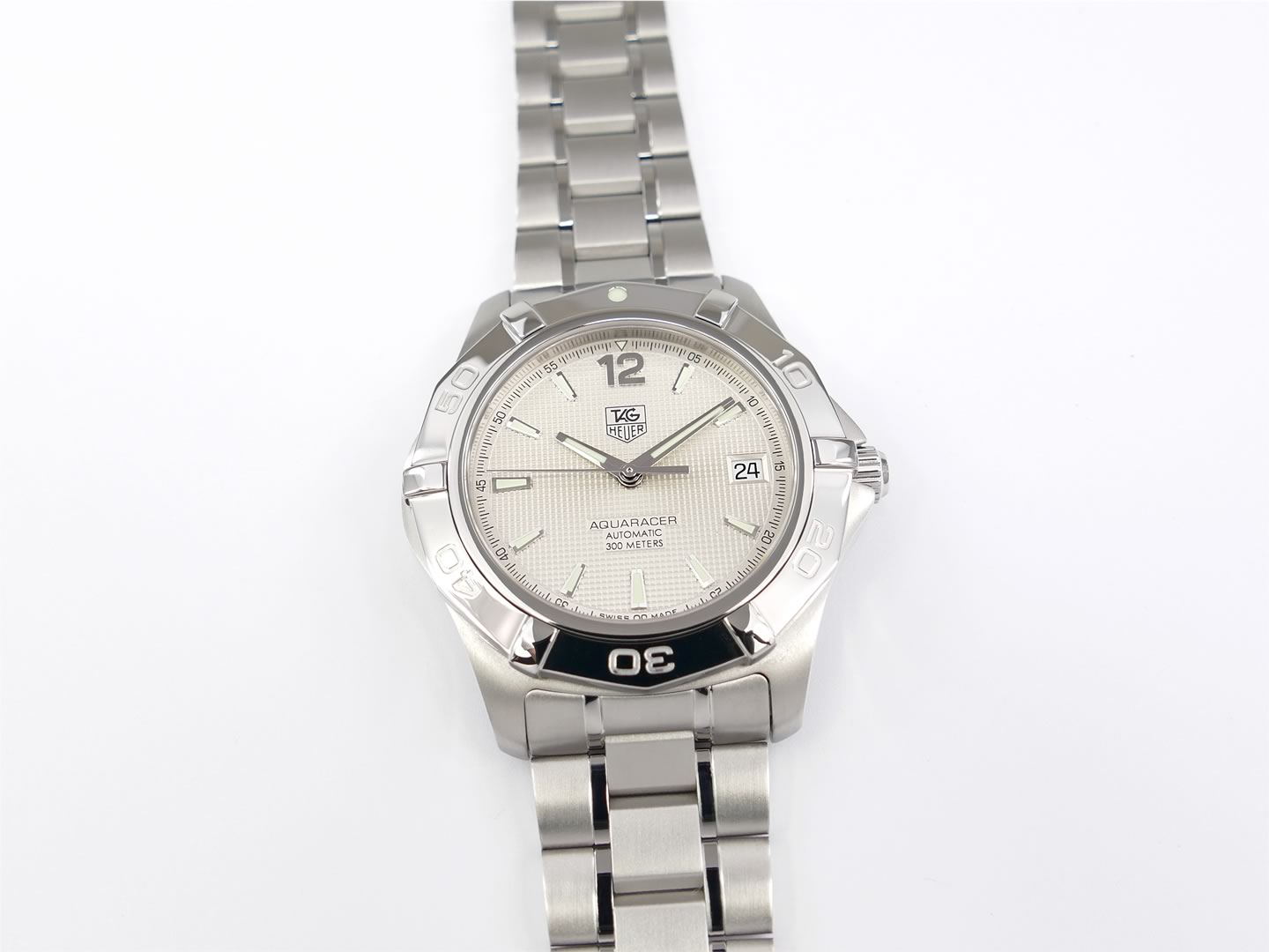 TAG Heuer Aquaracer 300M Silver Dial WAF2111.BA0806