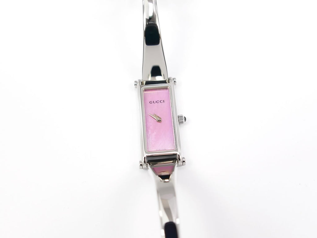 Gucci 1500L Pink Mother of Pearl Dial