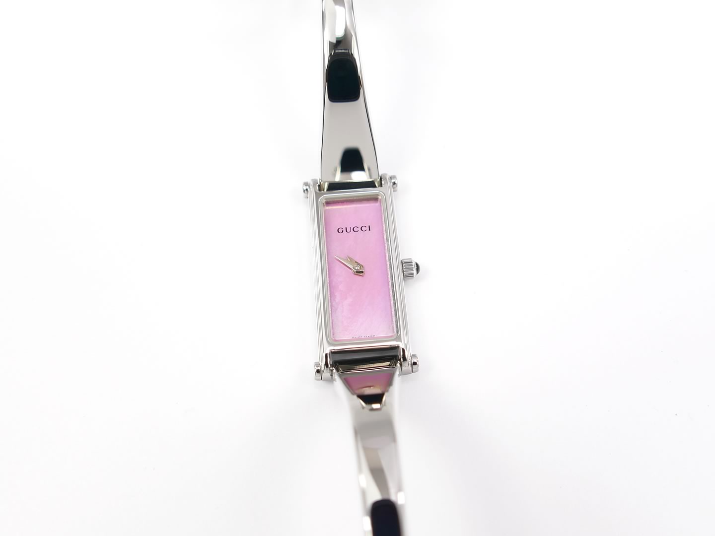 Gucci 1500L Pink Mother of Pearl Dial