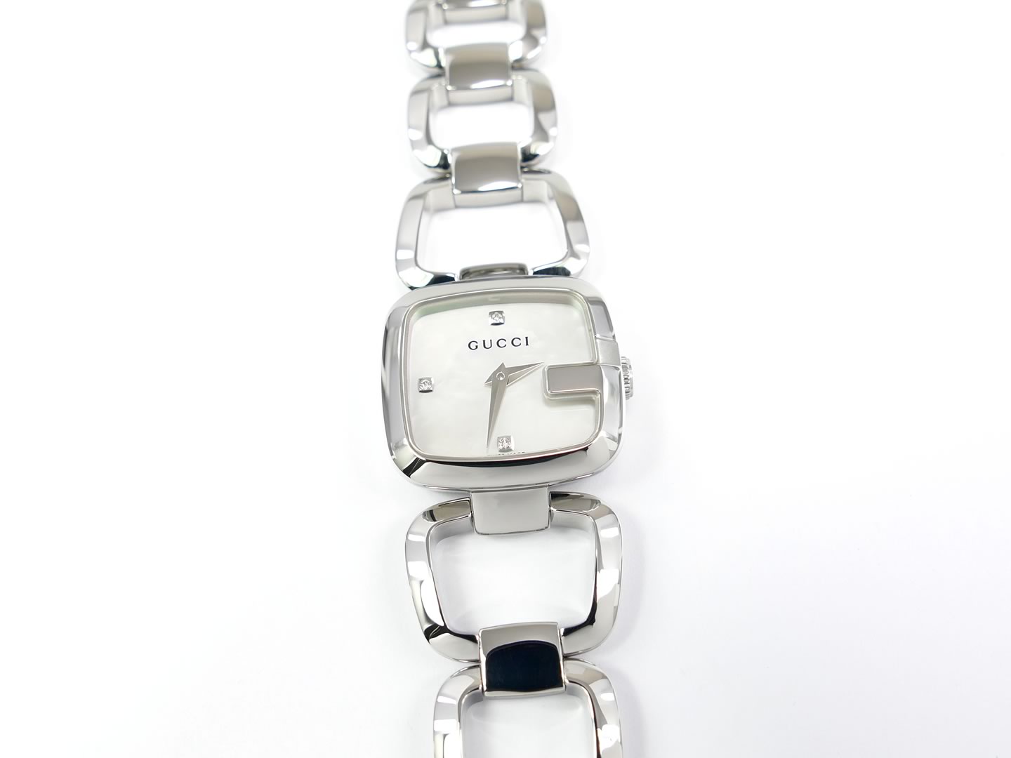 Gucci G White Dial YA125502