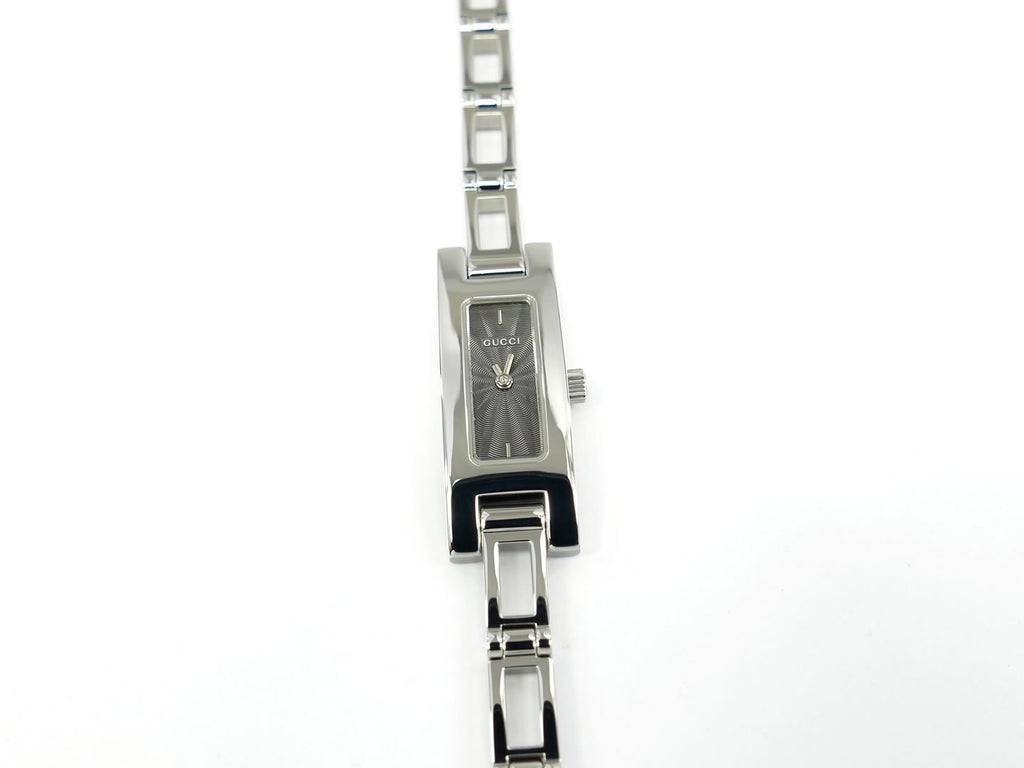 Gucci 3900L Grey Rectangular Dial