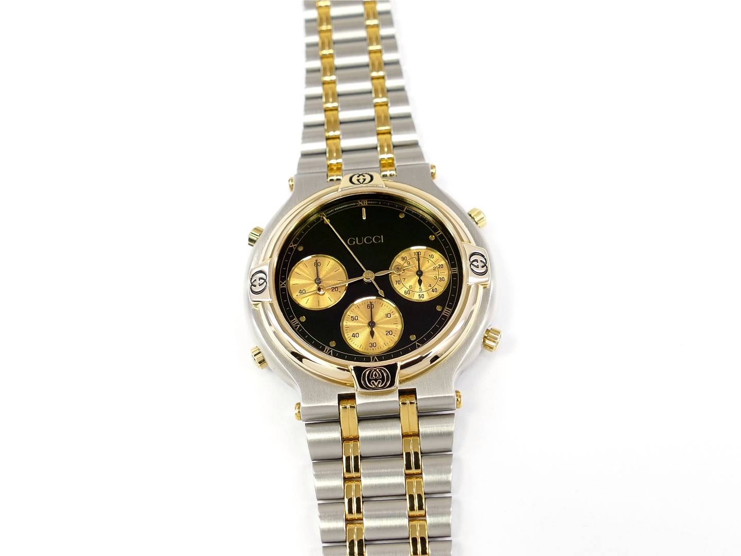 Gucci 9400 Black Chronograph