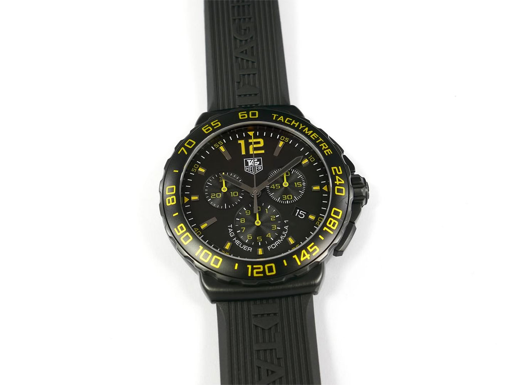 TAG Heuer Formula 1 Black / Yellow Chronograph CAU111E.FT6024