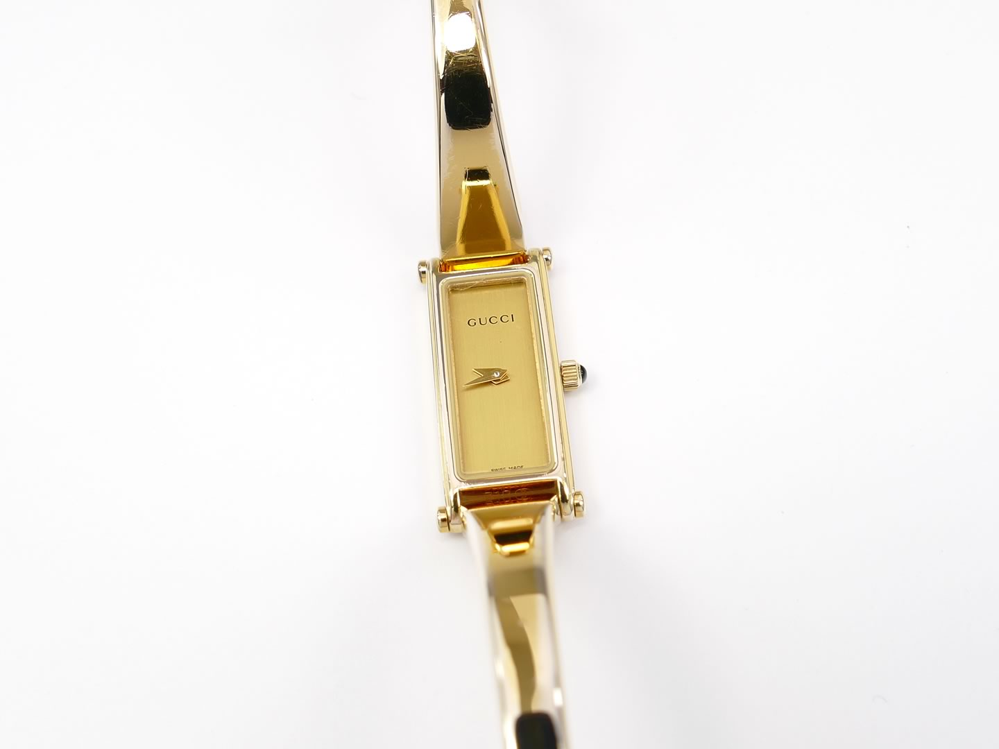 Gucci 1500L Champagne Dial 18k Gold Plated