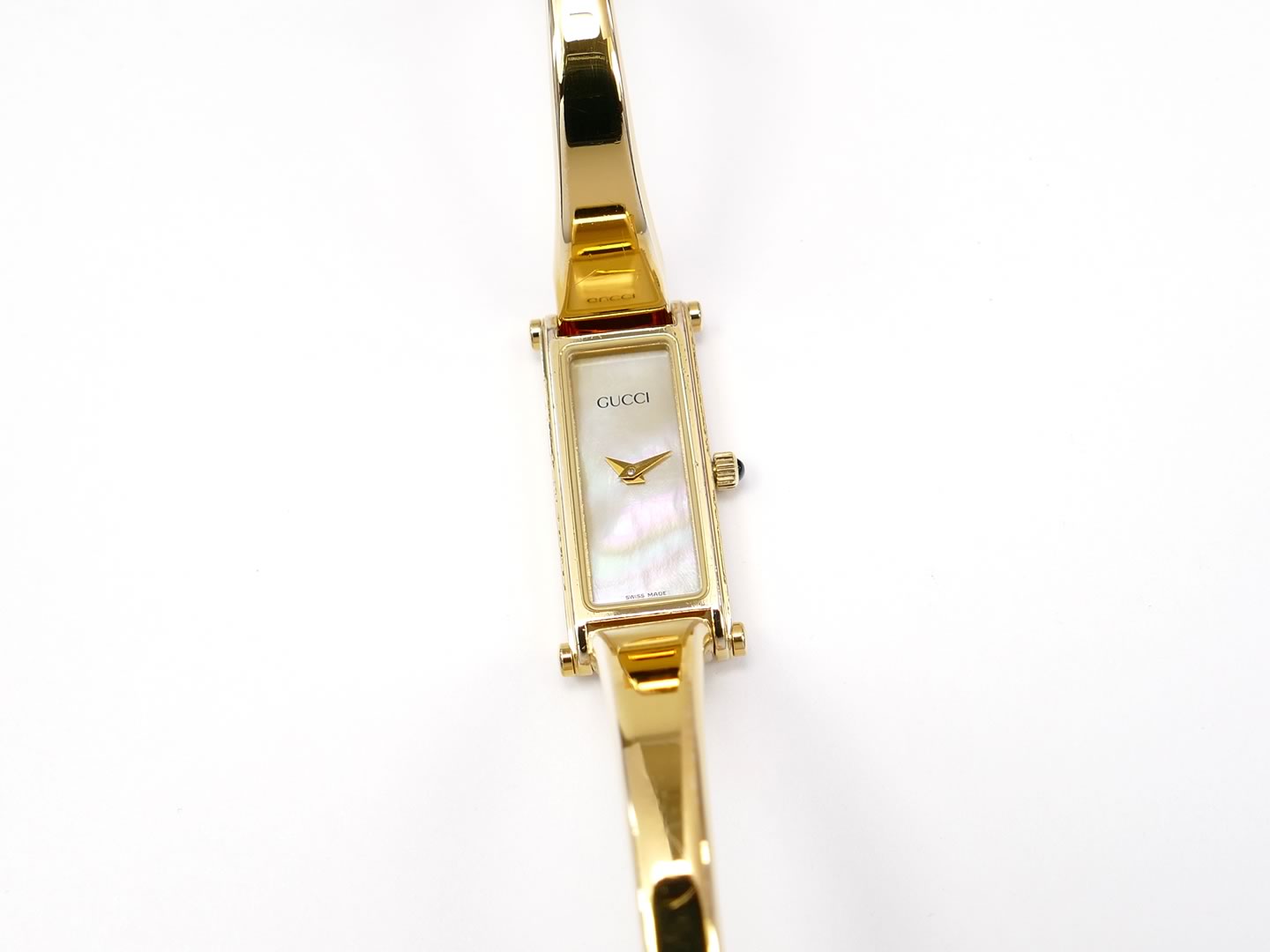 Gucci 1500 White  all18k Gold Plated