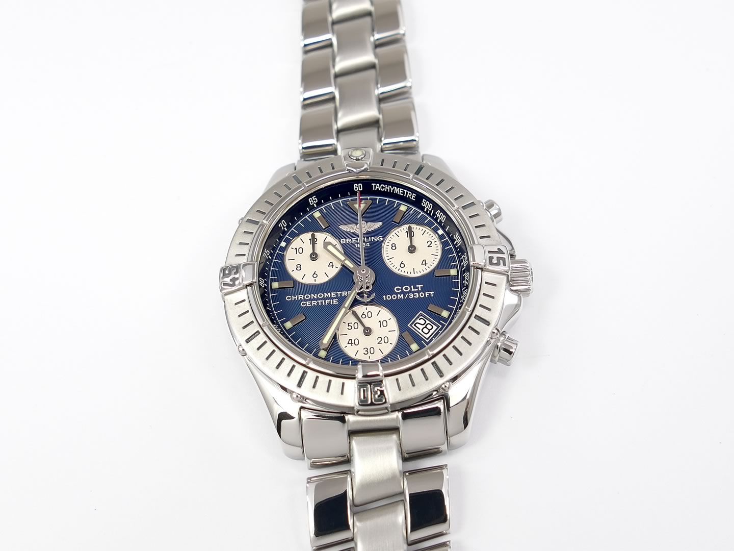 Breitling Colt Chrono A73350 Blue / Silver