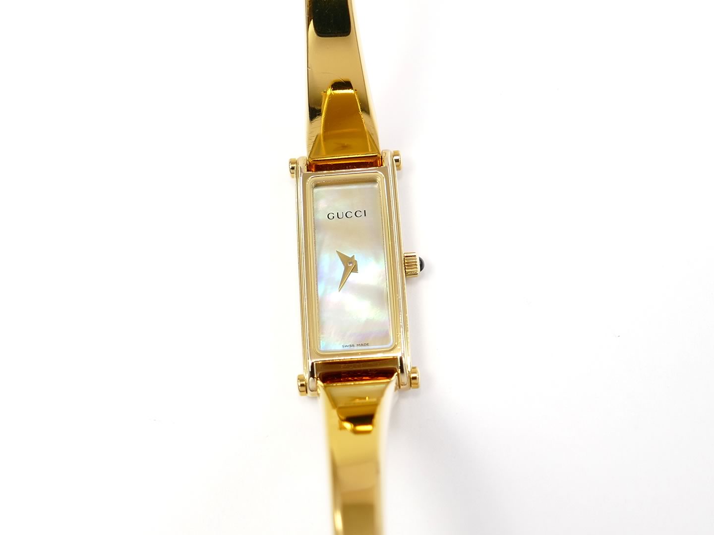 Gucci 1500L White Mother of Pearl Dial
