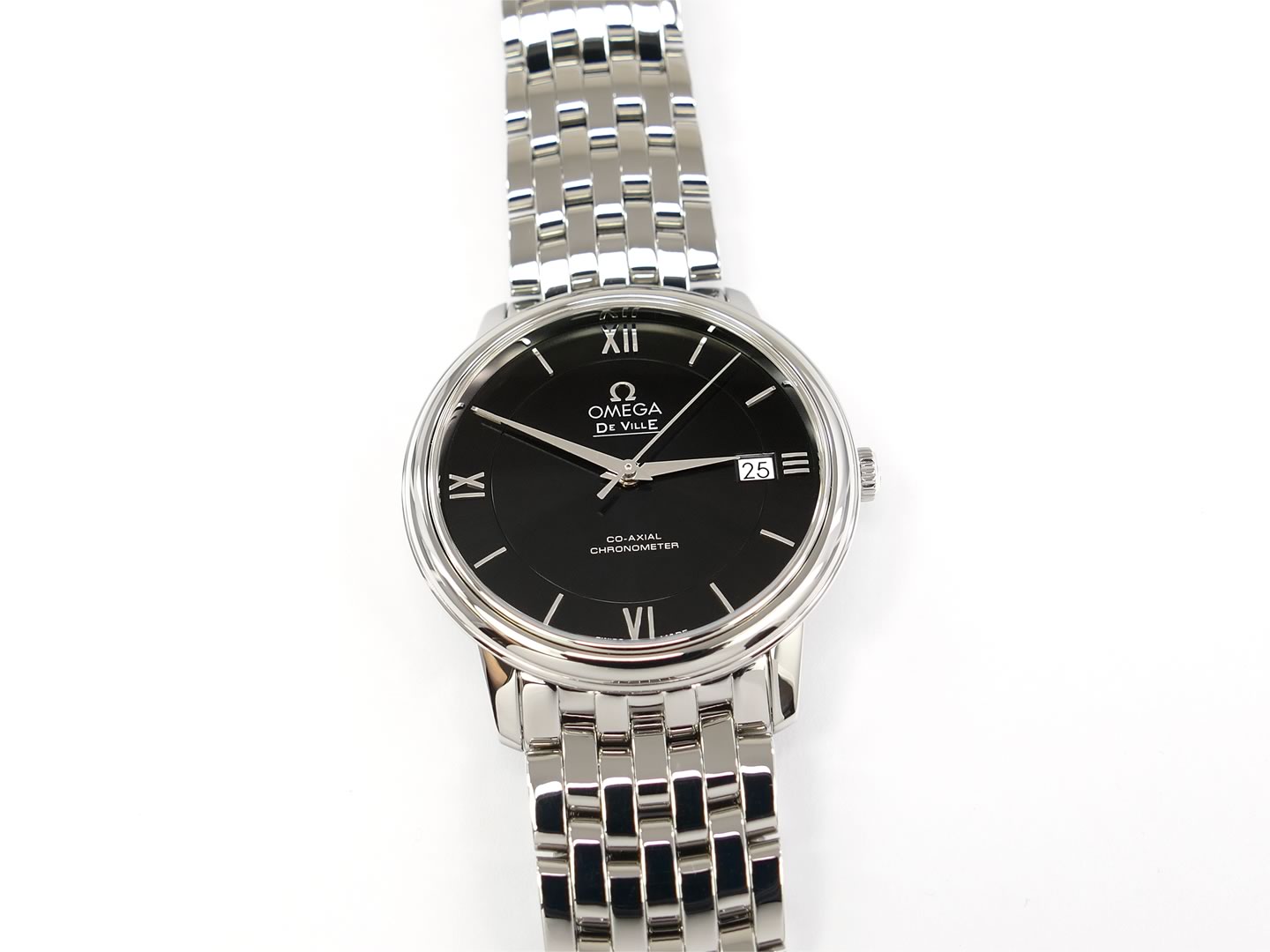 Omega De Ville Prestige Black Chronometer 424.10.37.20.01.001