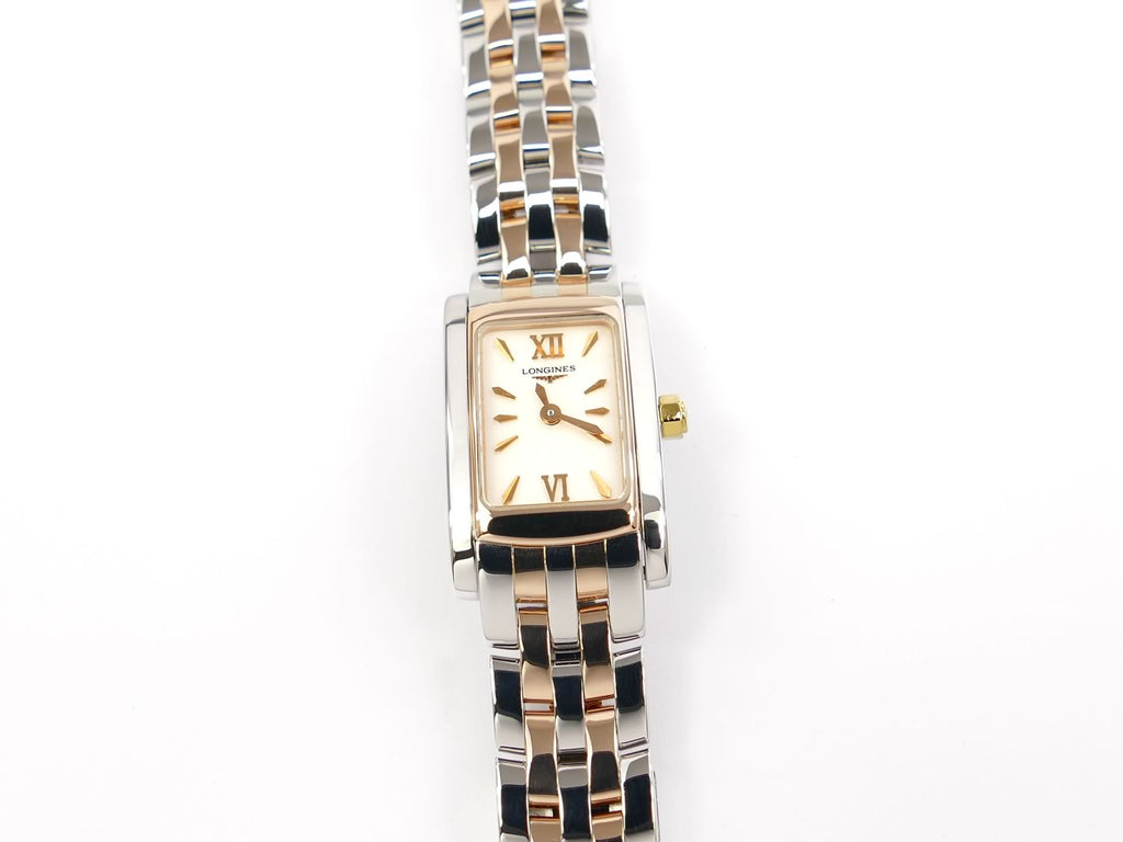Longines DolceVita Mini Ladies White Mother of Pearl Dial L5.158.5