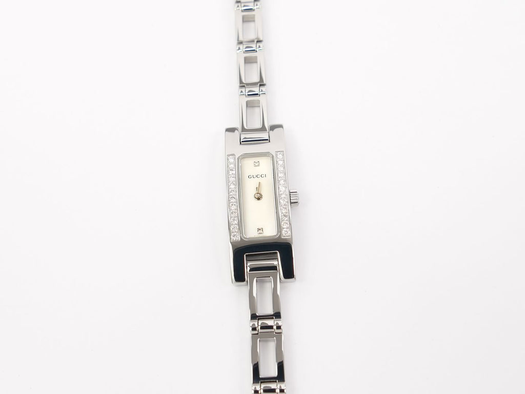 Gucci 3900L White Mother of Pearl Dial
