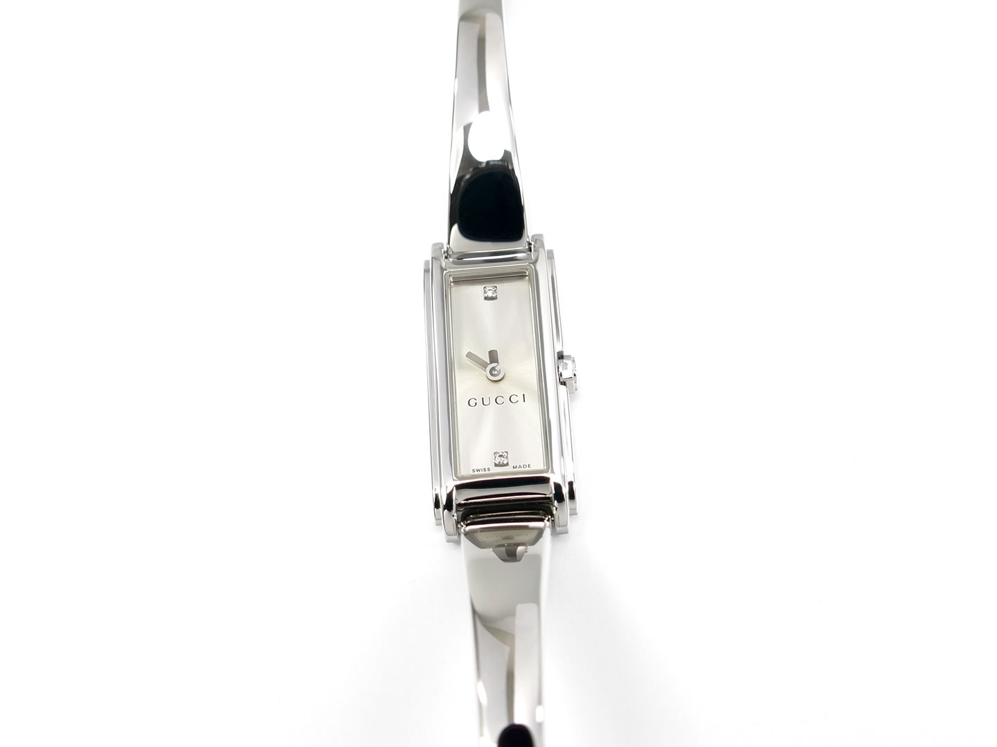 Gucci G-Line 109 Silver Dial YA109519