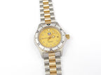 TAG Heuer 1500 Champagne Dial Stainless Steel and 18k Gold 974.008-2