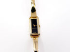 Gucci G-Line 109 Black Dial 18k Gold Plated YA109524