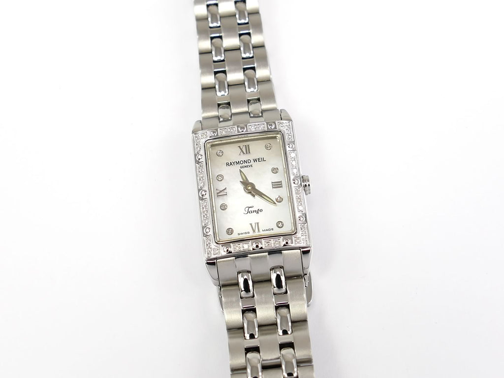 Raymond Weil Tango White Mother of Pearl Dial 5971-STS-00995
