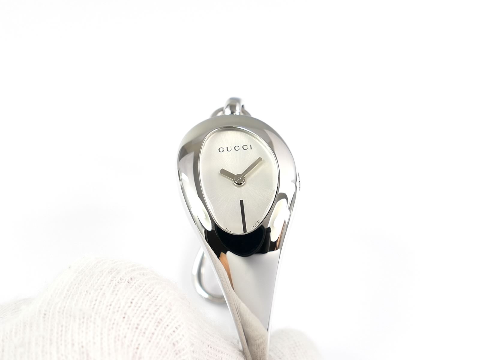 Gucci Horsebit 103 Silver Sunburst Dial YA103505