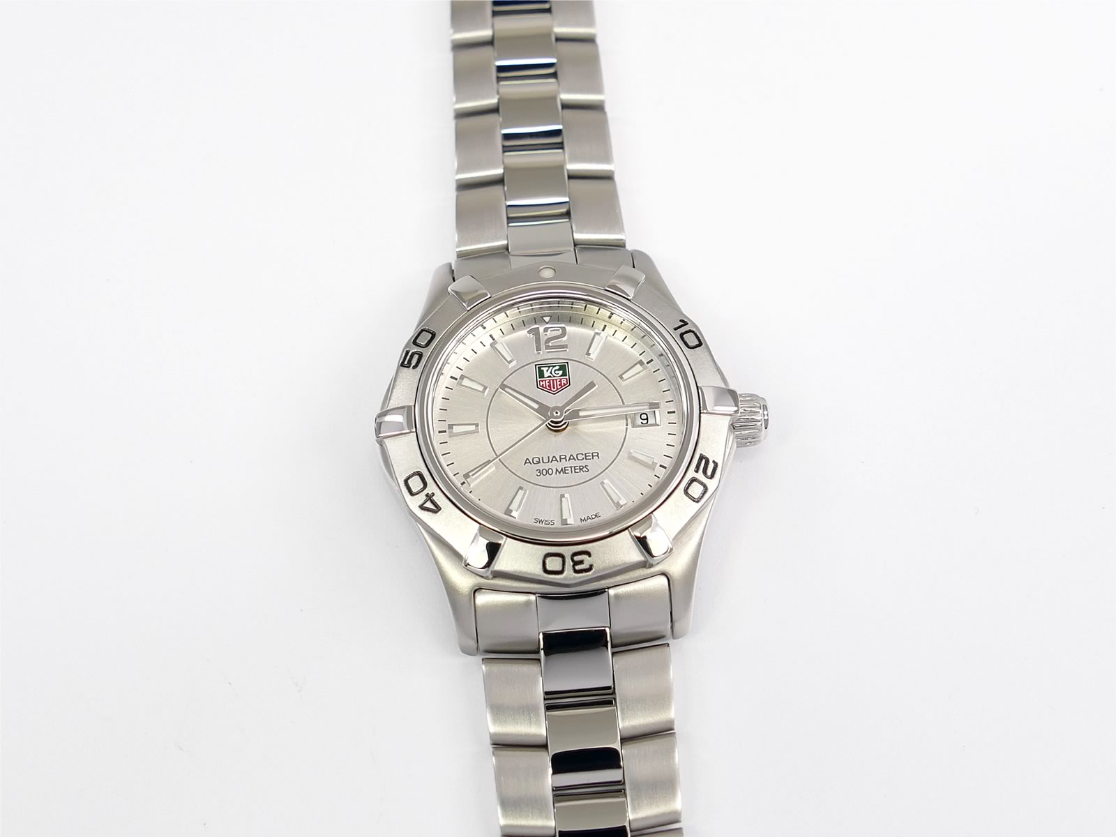 TAG Heuer Aquaracer 300M Silver Dial WAF1412.BA0823