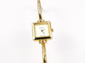 Gucci 1900L Square White Dial 18k Gold Plated 