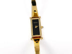 Gucci 1500L Black Rectangular Dial
