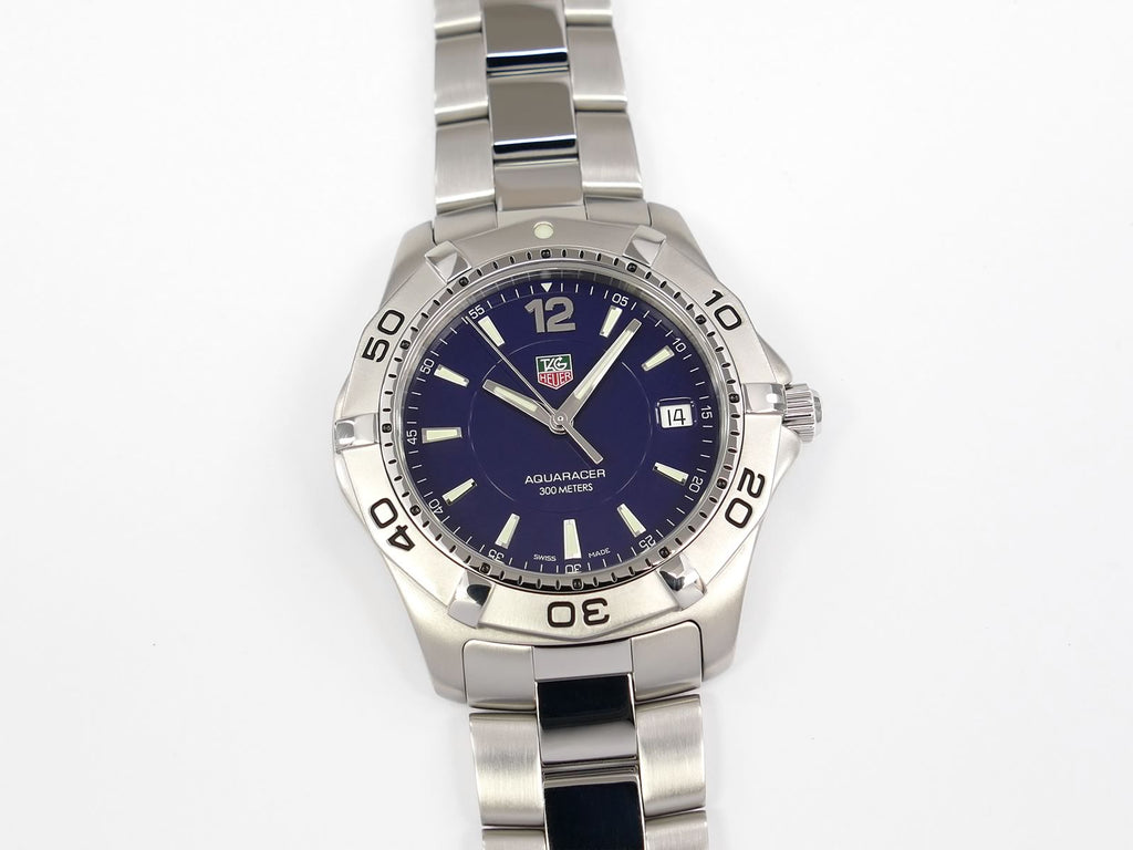 TAG Heuer Aquaracer 300M Blue Dial WAF1113.BA0801
