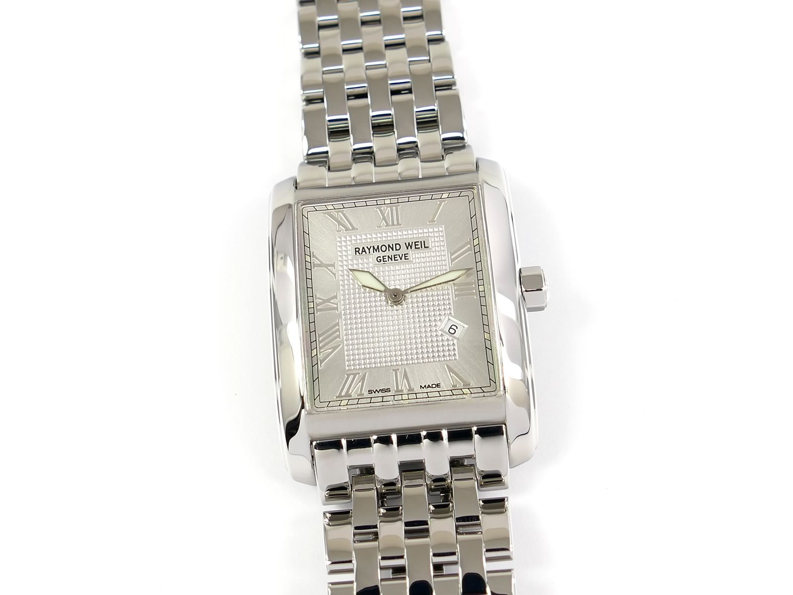 Raymond Weil Don Giovanni Silver Rectangular Dial 9975-ST-00659