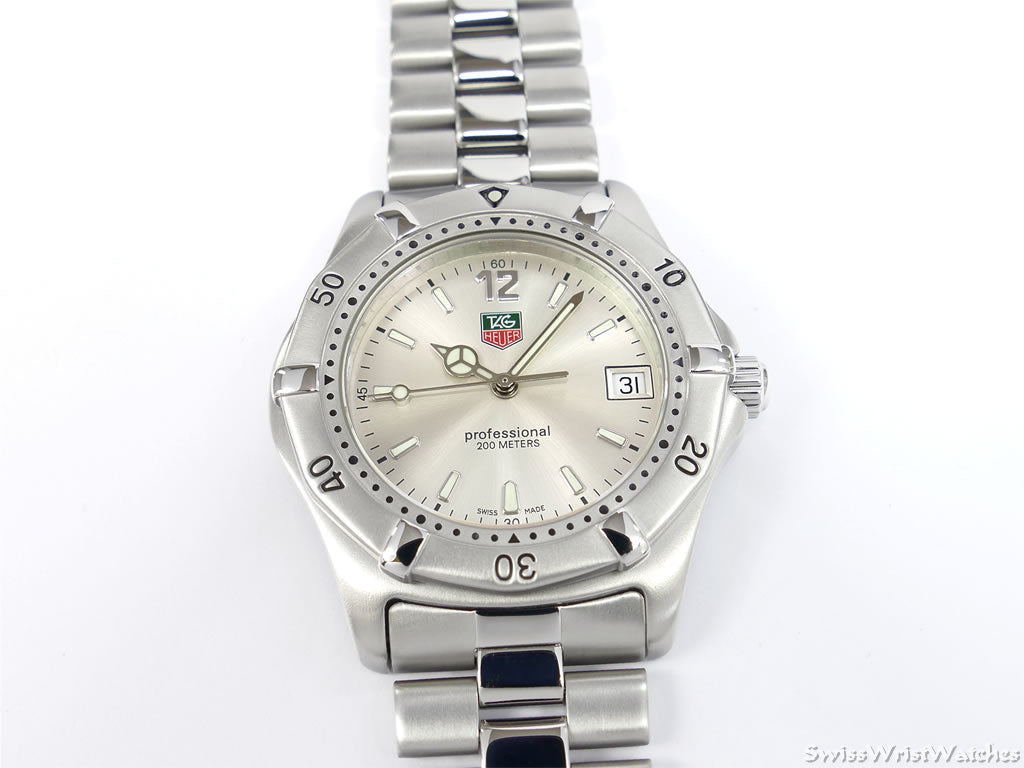 TAG Heuer 2000 Classic Full Size Silver Dial WK1112.BA0311 Professional WK1112-1