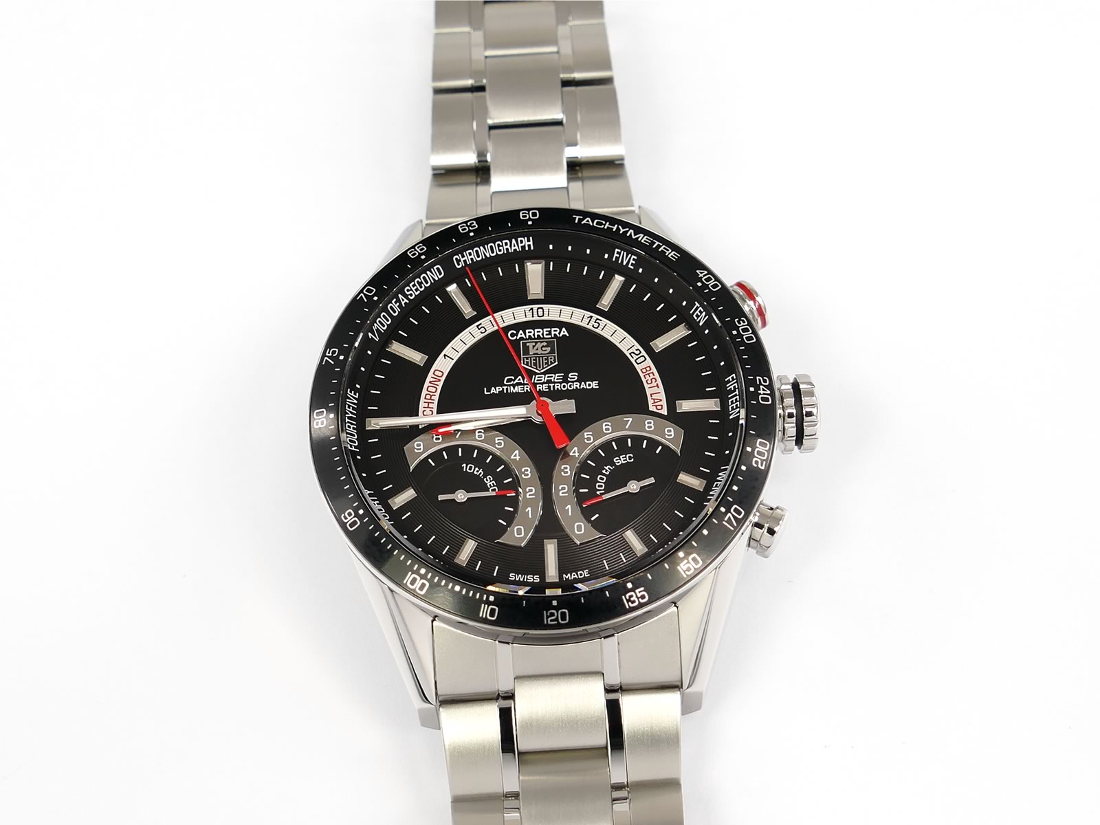 TAG Heuer Carrera Calibre S Laptimer Retrograde CV7A10.BA0795