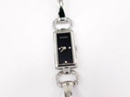 Gucci Tornabuoni 119 Black Rectangular Bangle Watch