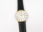 Longines Présence White 18k Gold Plated