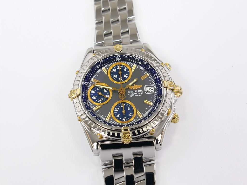 Breitling Chronomat B13050.1 Grey & Blue Chronograph