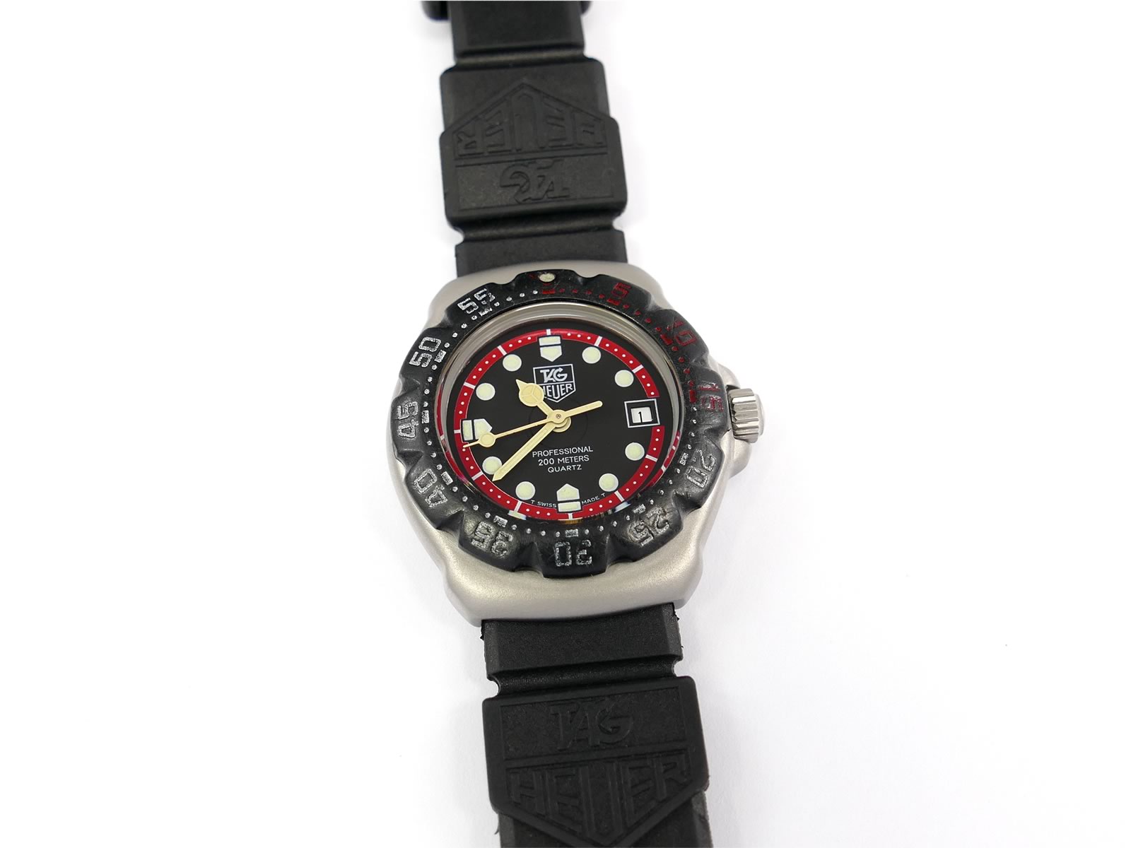 TAG Heuer Formula 1 Black Dial Retro 374.508