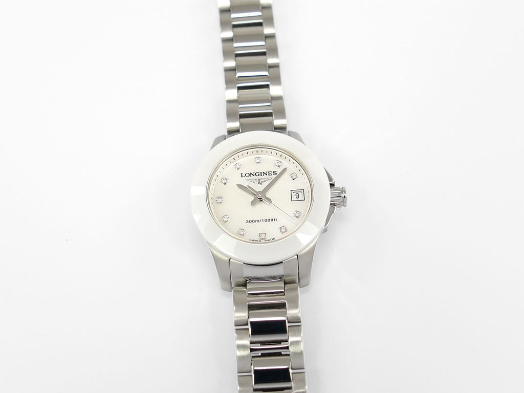 Longines Conquest White L3.157.4
