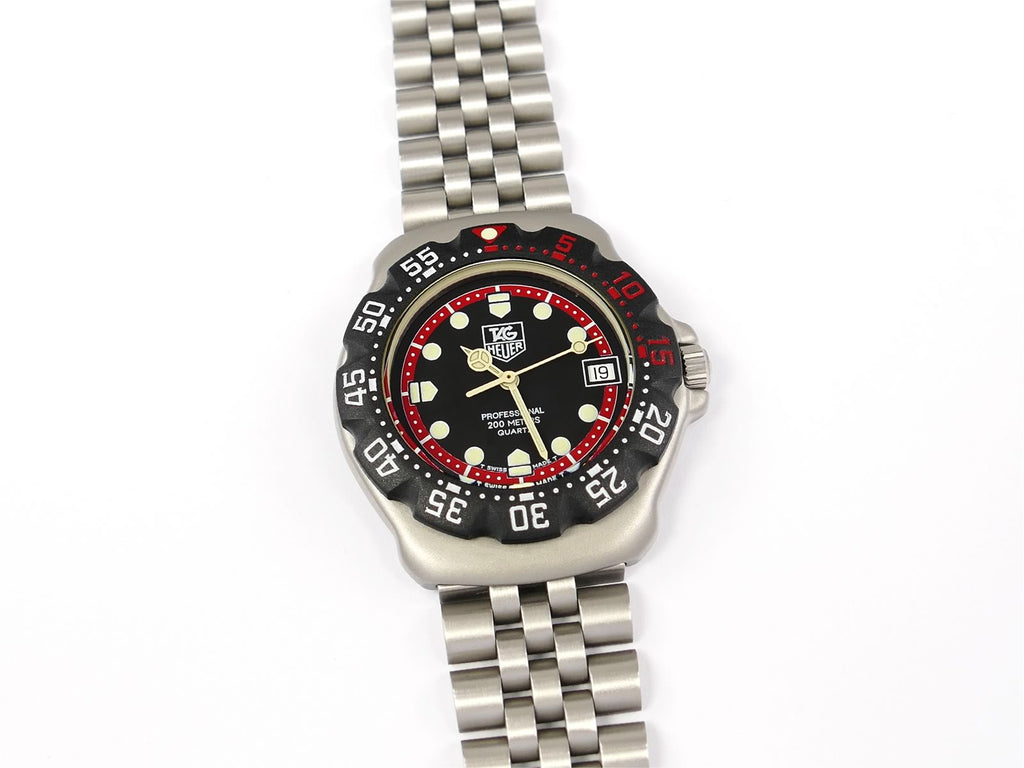 TAG Heuer Formula 1 Black Dial Retro 374.513 / WA1214