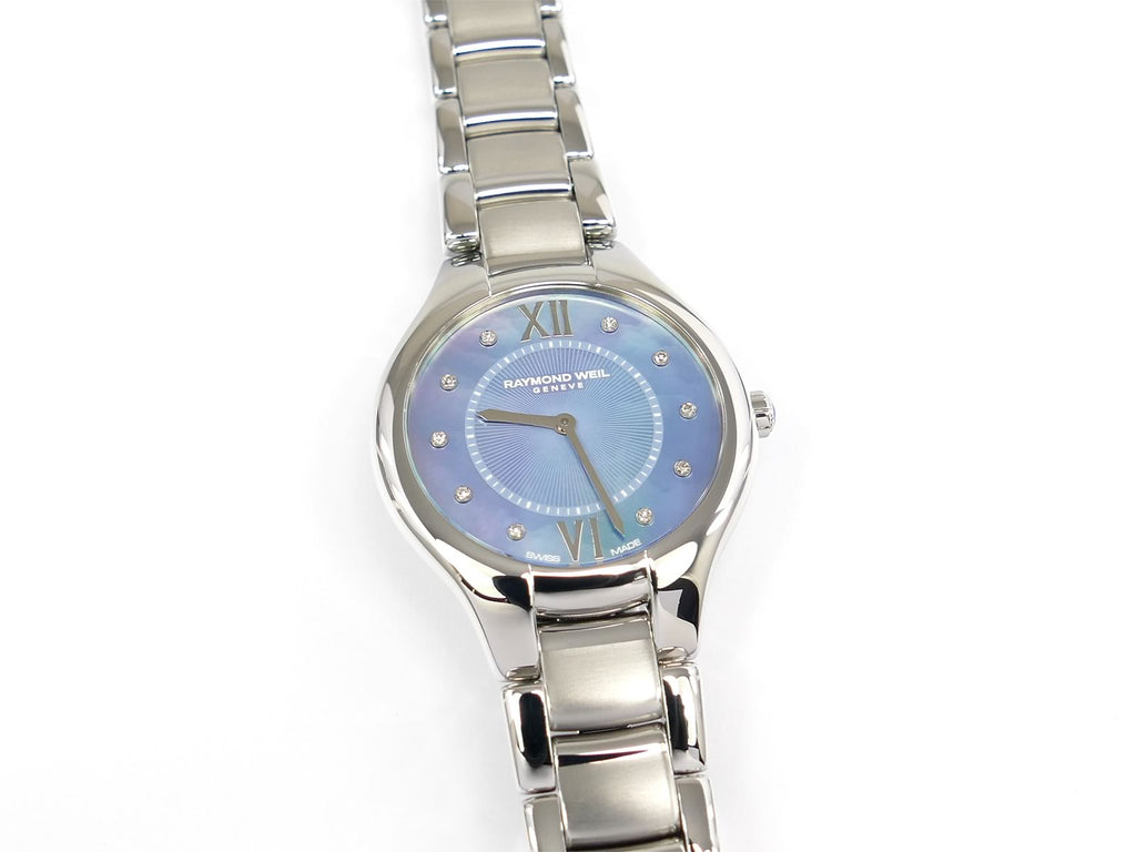 Raymond Weil Noemia 5132 Blue Mother of Pearl & Diamonds