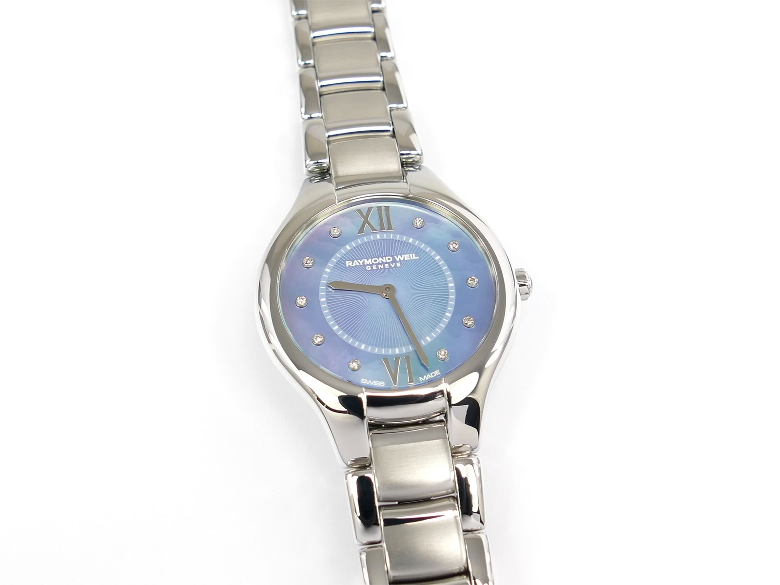 Raymond Weil Noemia 5132 Blue Mother of Pearl & Diamonds