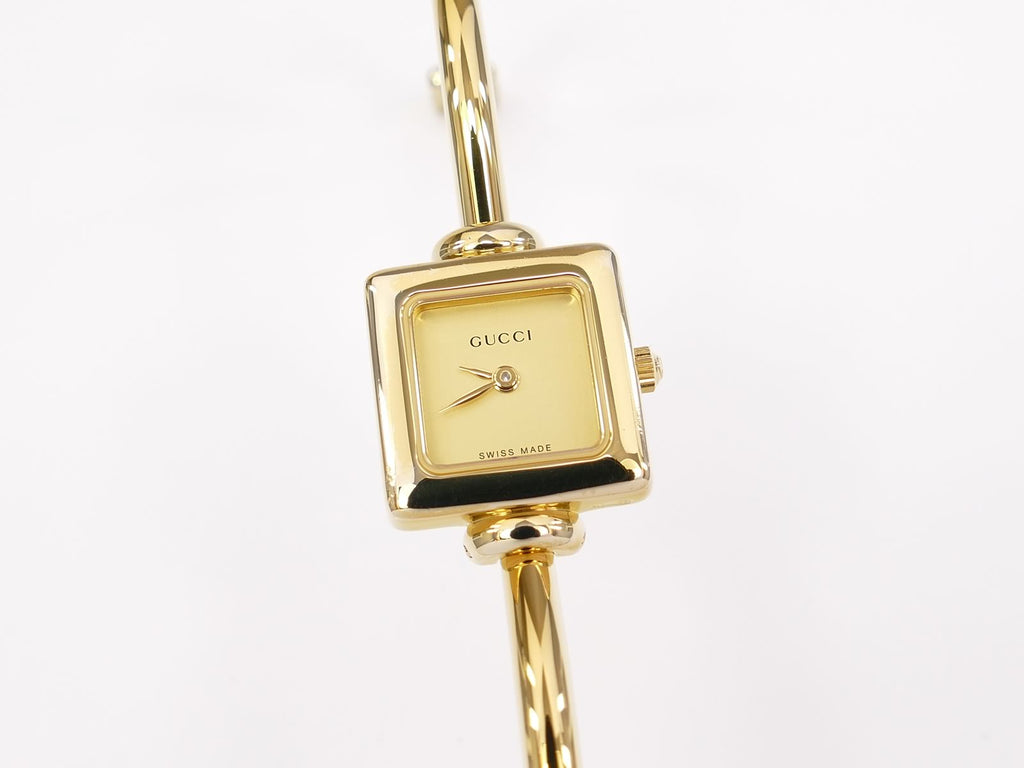 Gucci 1900L Square Champagne Dial