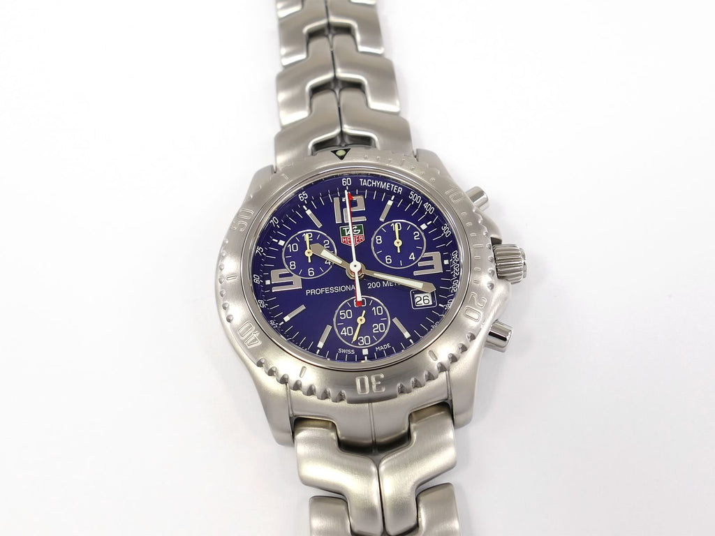 TAG Heuer Link Chronograph Blue CT1110.BA0550