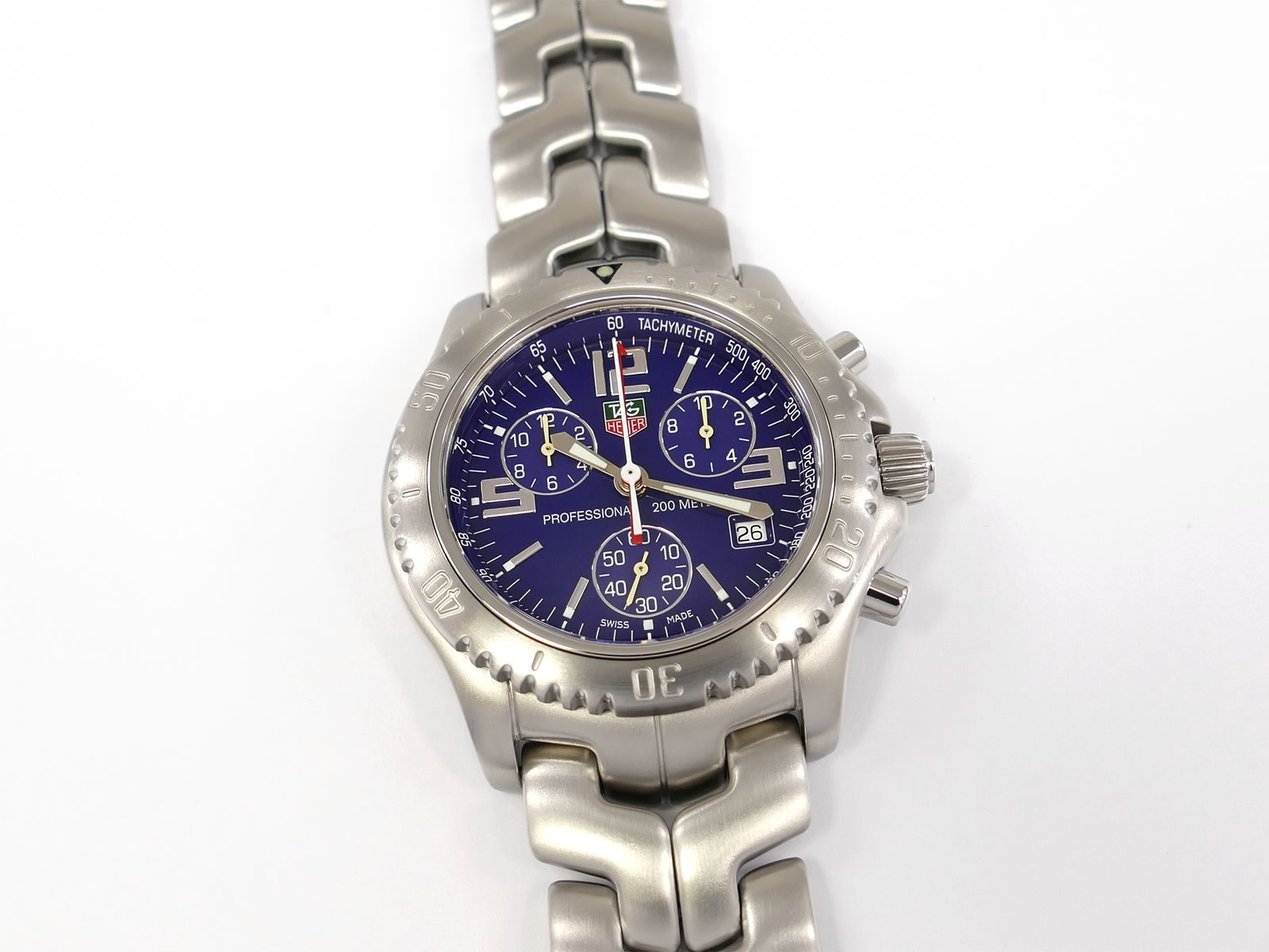 TAG Heuer Link Chronograph Blue CT1110.BA0550