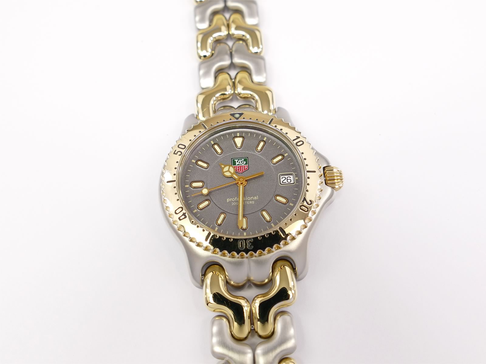 TAG Heuer SEL Mid Size Two Tone 18k Gold WG1220-K0 – SWWatches