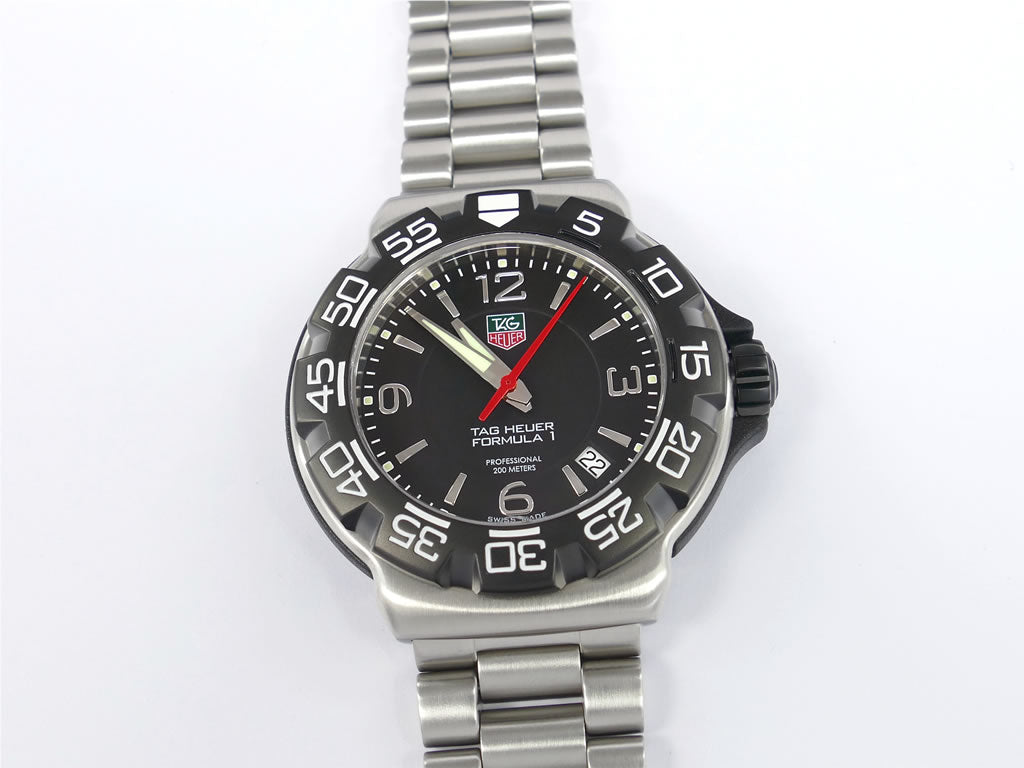 TAG Heuer Formula 1 Black WAC1110.BA0850 face