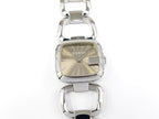 Gucci G 125.5 Brown / Silver Dial Square Case G-Gucci