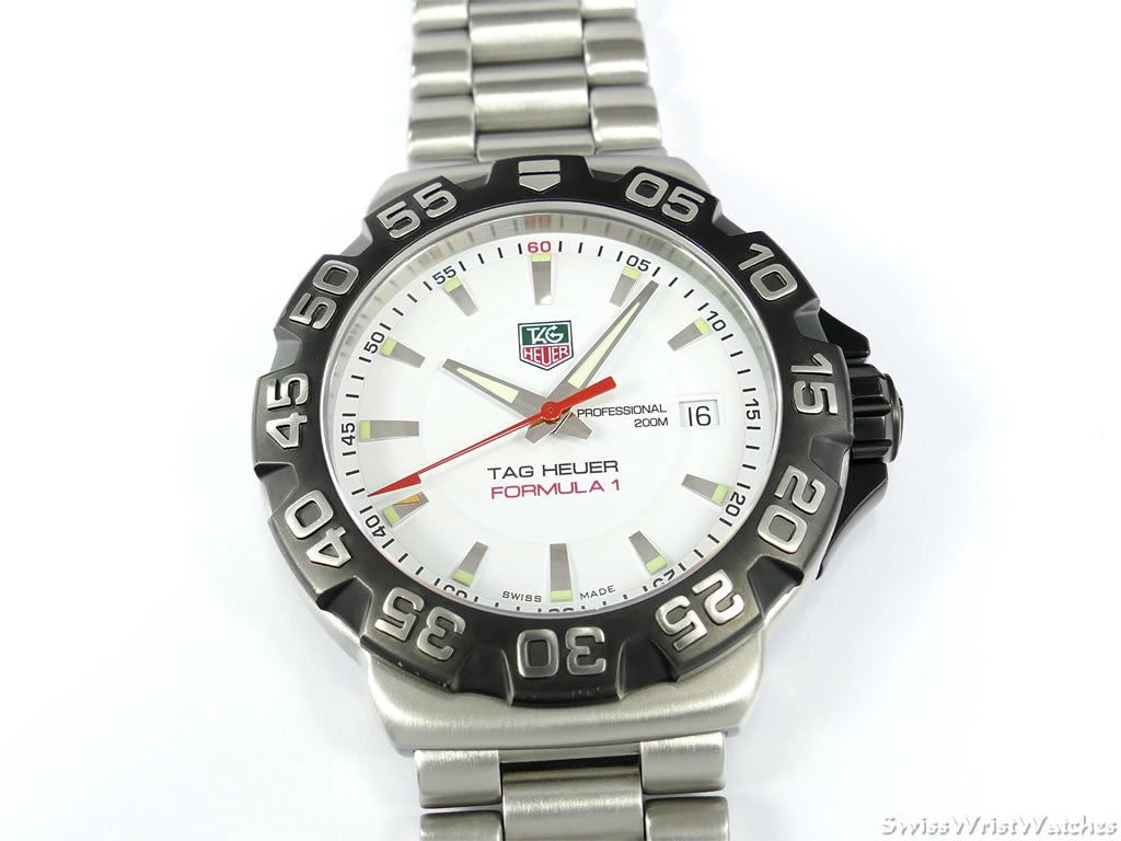 TAG Heuer Formula 1 White WAH1111.BA0850 face