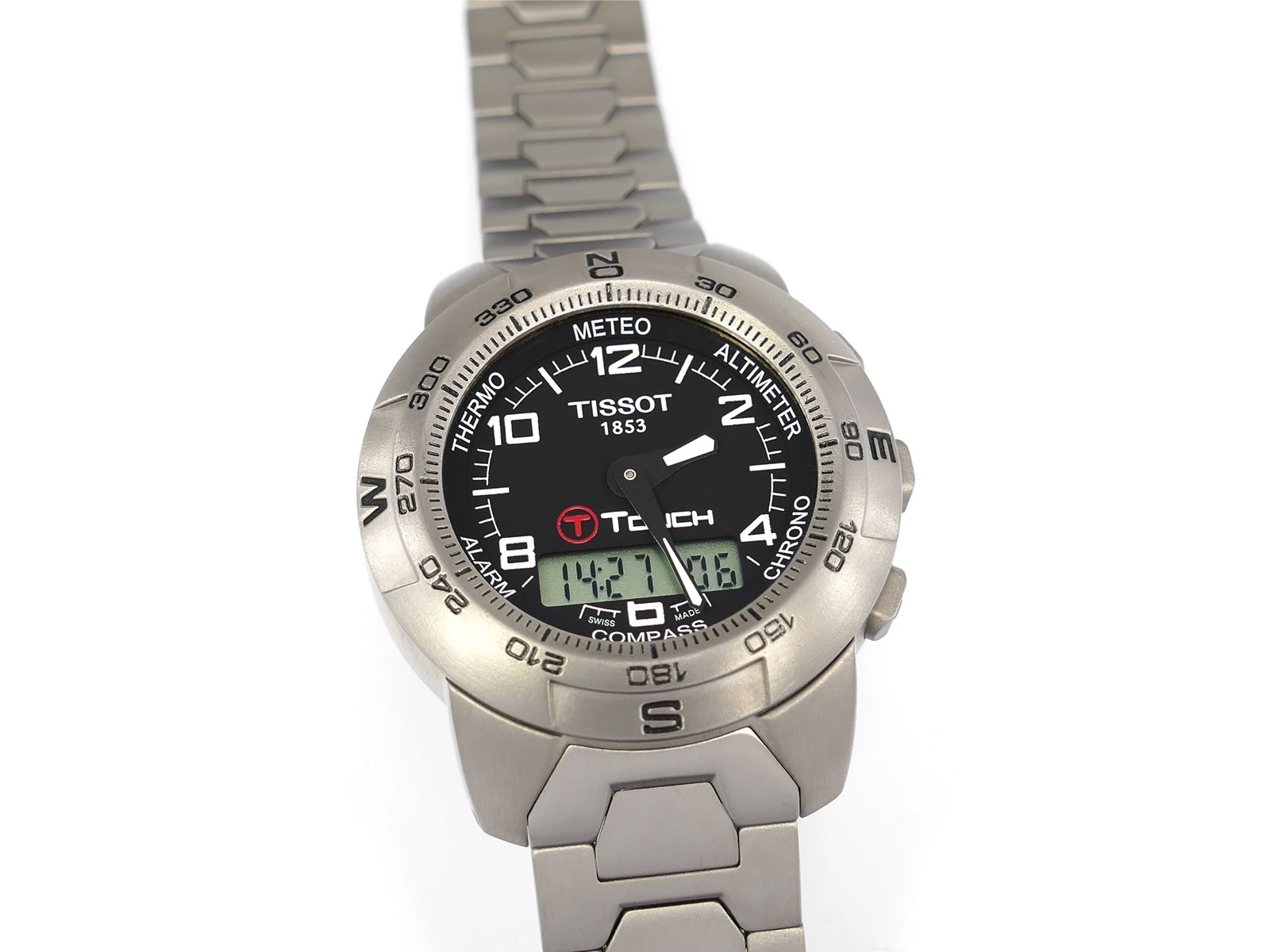 時計 TISSOT T-TOUCH Z253/353 Tissot T-Touch Titanium Z 253/353 Touch Screen Chronograph