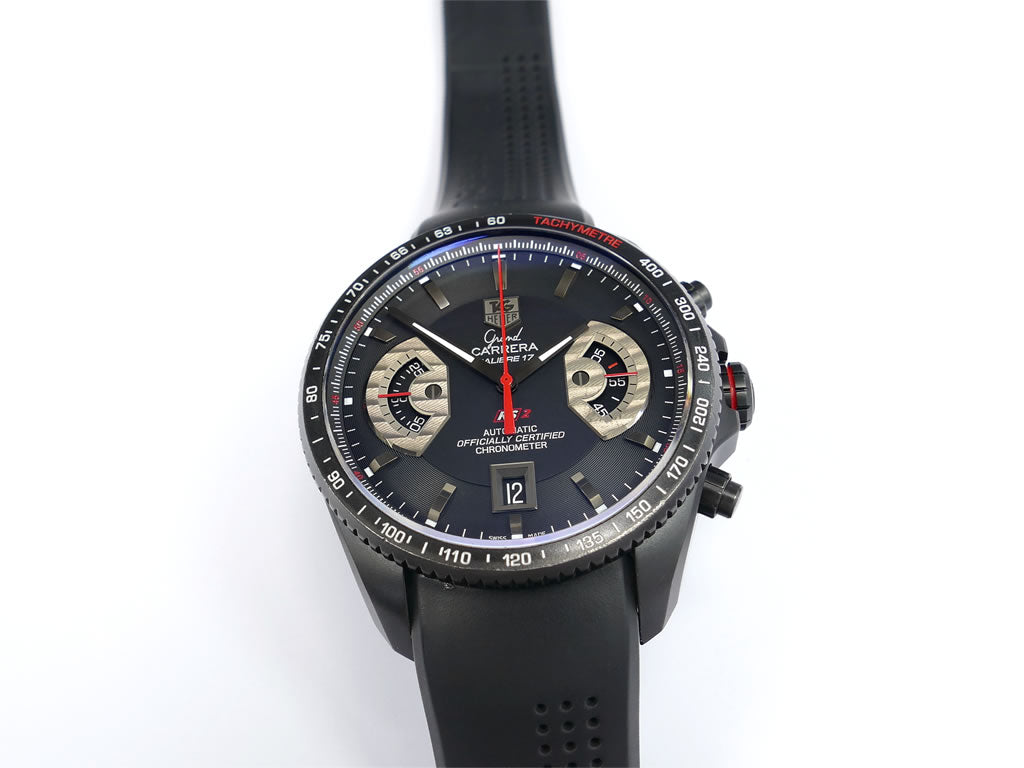 TAG Heuer Grand Carrera CAV518B watch face