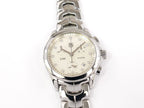 TAG Heuer Link Lady Chronograph White Mother of Pearl & Diamonds CJF1312.BA0580